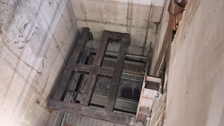 Montaggio vano ascensore